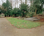 822992 Afbeelding van enkele oude graven op de1e Algemene Begraafplaats Soestbergen (Gansstraat) te Utrecht.